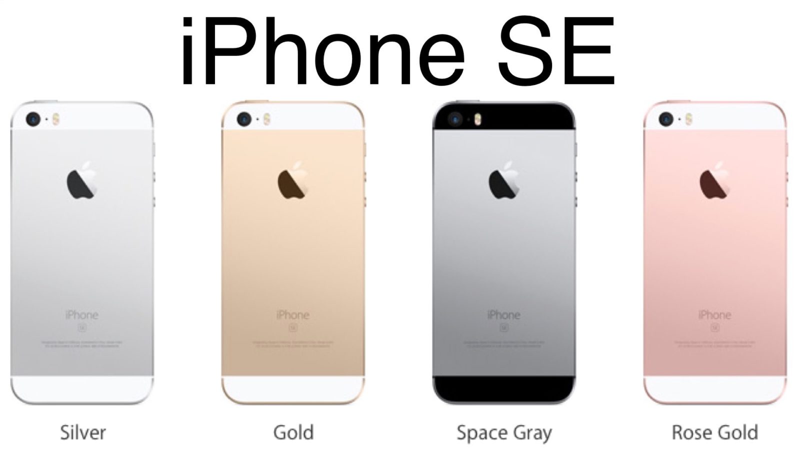 Разный дизайн iPhone SE