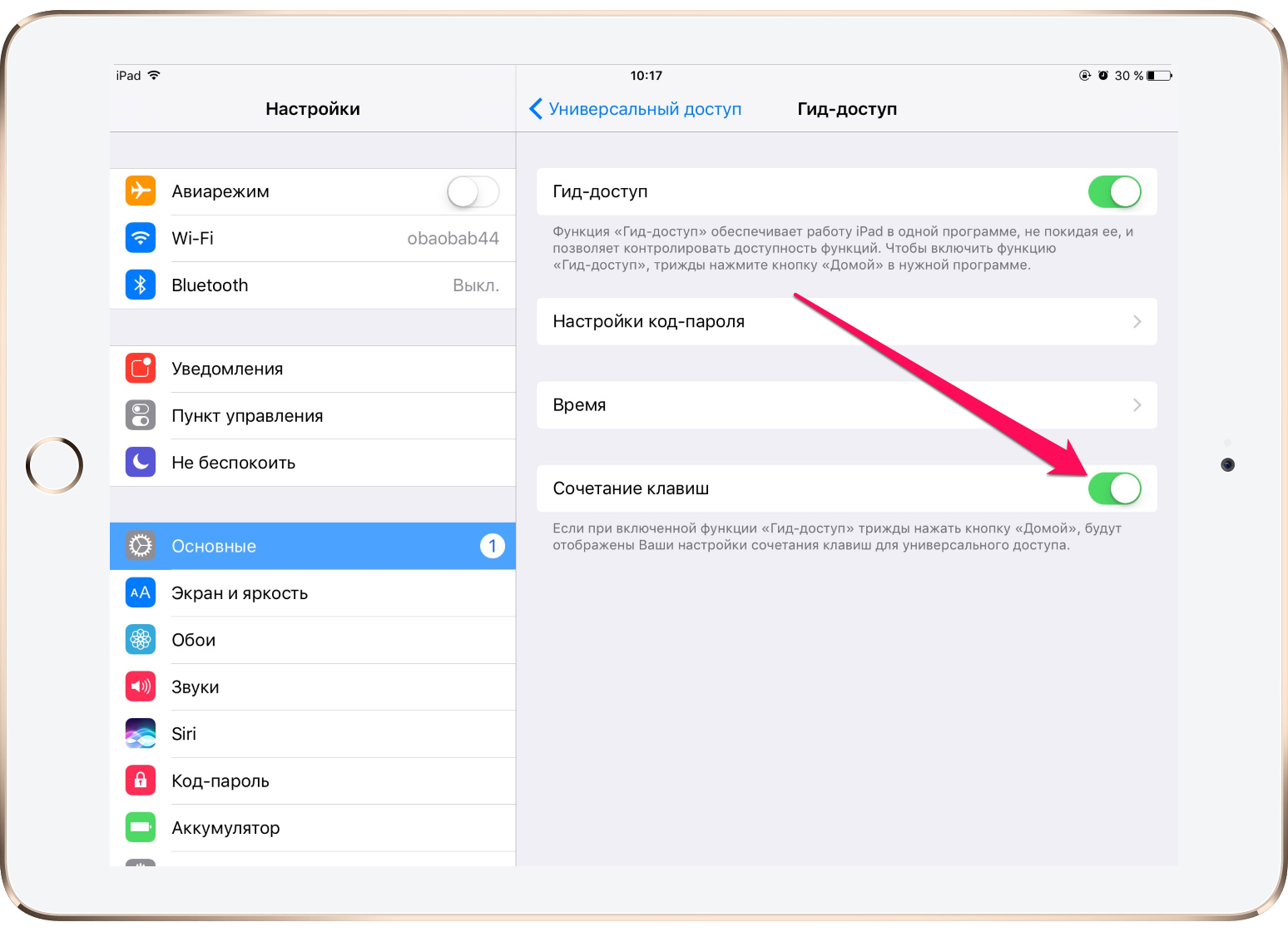 Как пользоваться функцией Гид-доступ на iPhone и iPad