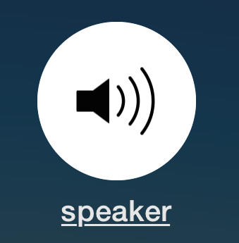 iPhone Speaker phone mode enabled by default