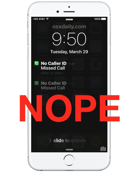 Block unknown callers on iPhone