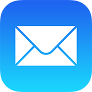 Mail app icon in iOS