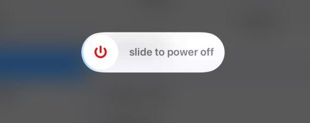 How to shutdown an iPhone or iPad without power button use