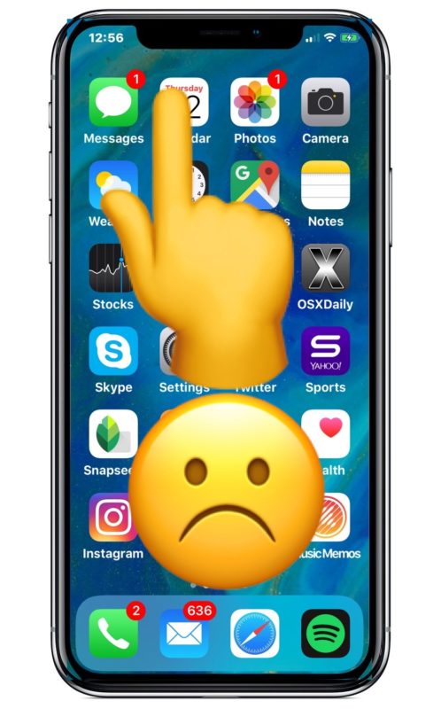 How to fix an unresponsive iPhone X screen