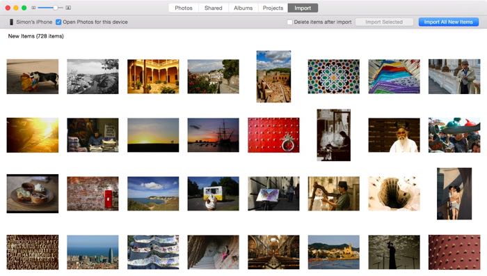 a screenshot showing how to transfer photos to either your PC or your Mac with photo app
