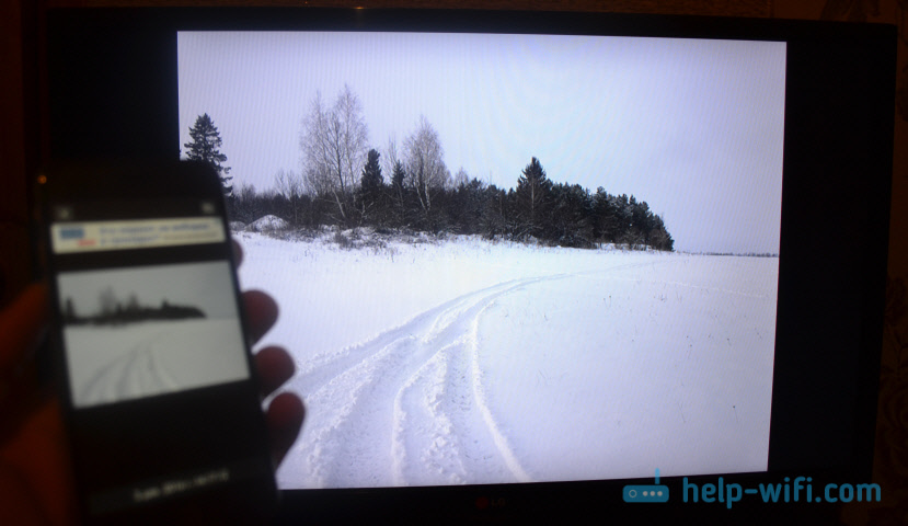 Трансляция фото и видео с iPhone (iPad) на телевизор LG