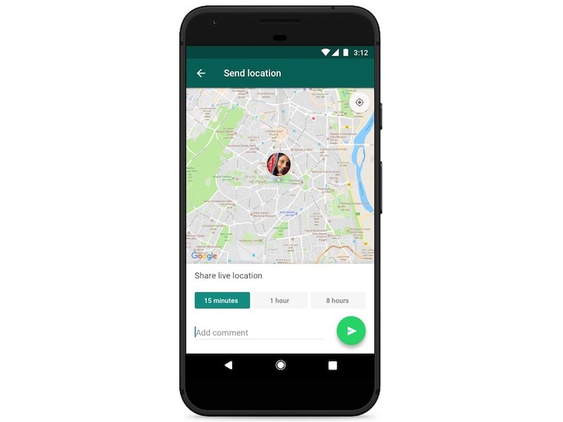 whatsapp live location sharing start WhatsApp Live Location Sharing