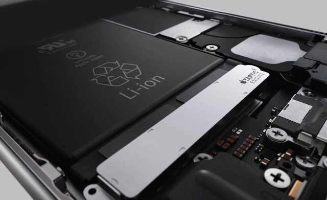 Аккумулятор iPhone 6s Plus полностью заряжается за 165 минут
