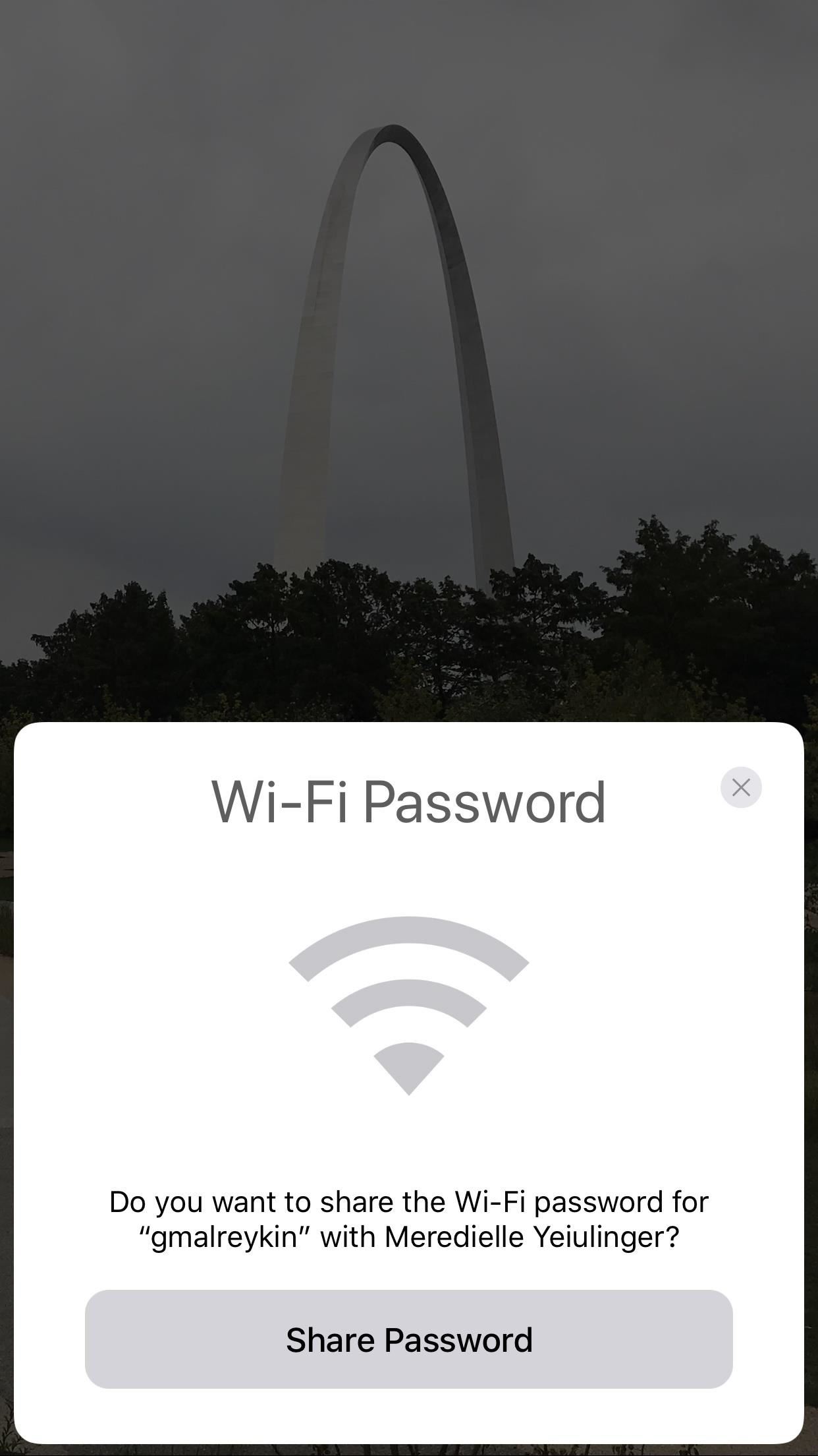 How to Instantly Share Wi-Fi Passwords from Your iPhone to Other iOS 12 Devices Nearby