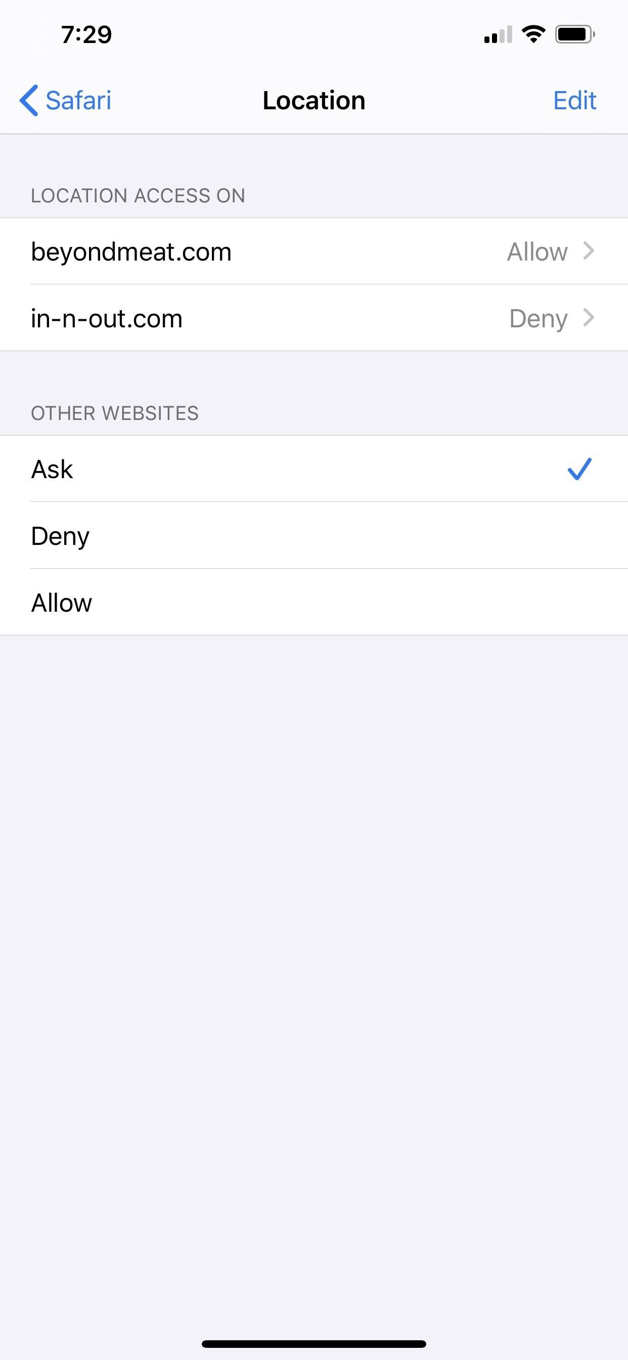 How to Customize Camera, Microphone & Location Permissions for Specific Websites in iOS 13