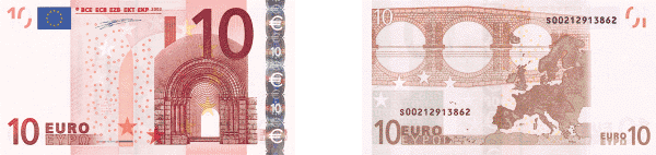 10 Евро фото