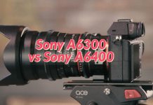 Sony A6300 vs Sony A6400