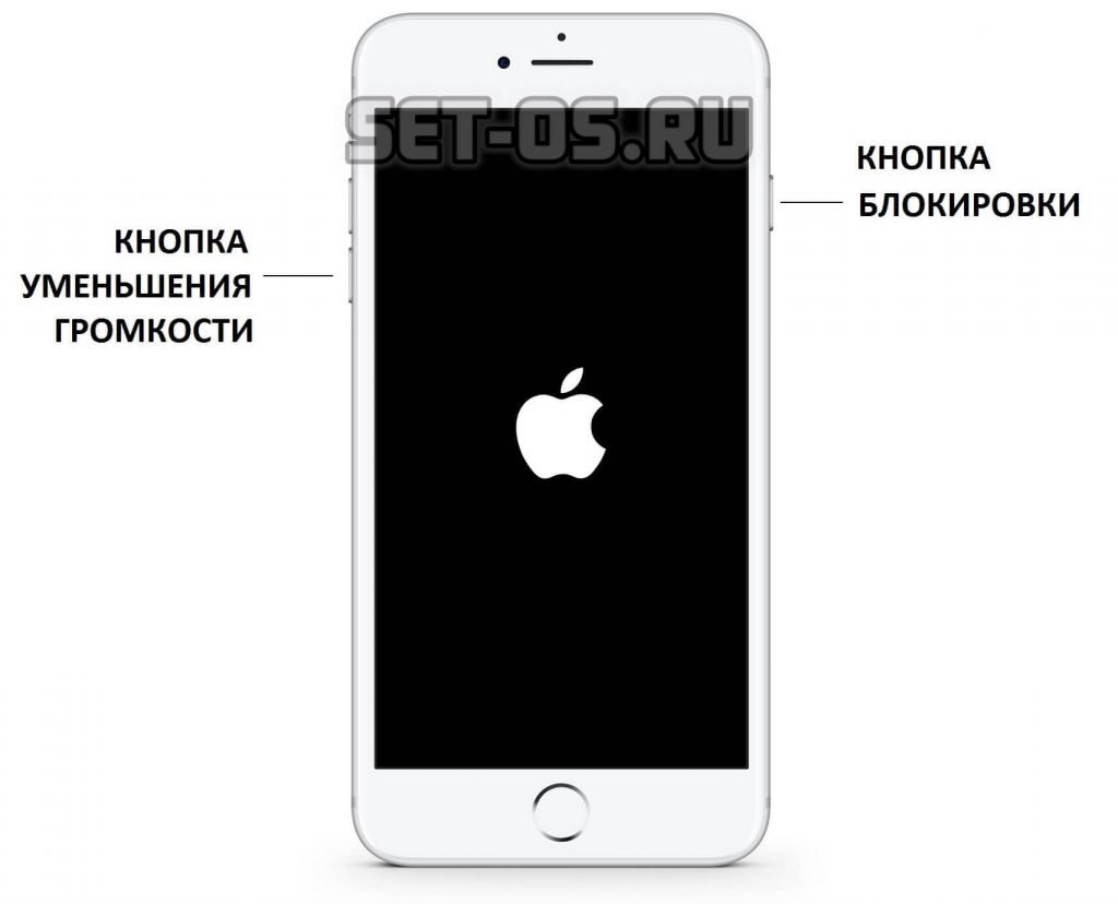 айфон жесткая принудительная перезагрузка iphone 8