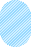 Голубой овальный значок