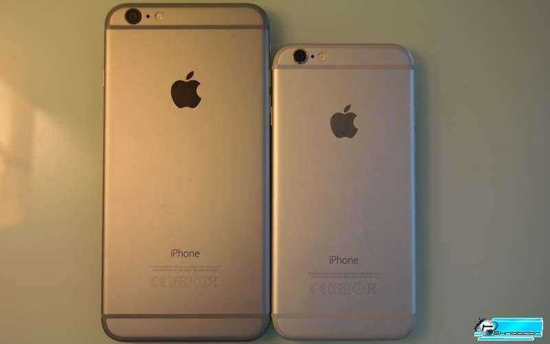 Размер iPhone 6 Plus