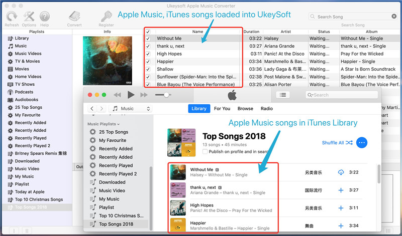 запустить Apple Music на ПК