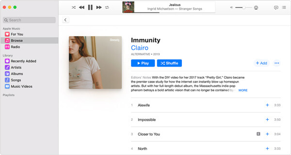 Добавить музыку в Apple Music Mac