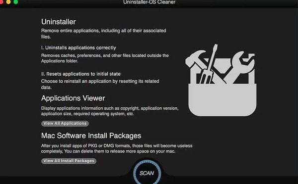 Удалить загруженные приложения на Mac с помощью Uninstaller
