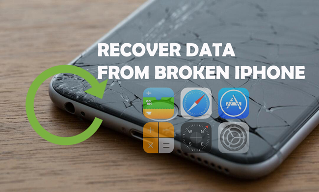 восстановить данные со сломанного iphone