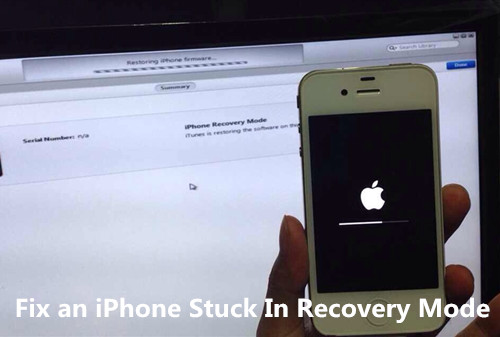 get iPhone out of recovery mode without restoring