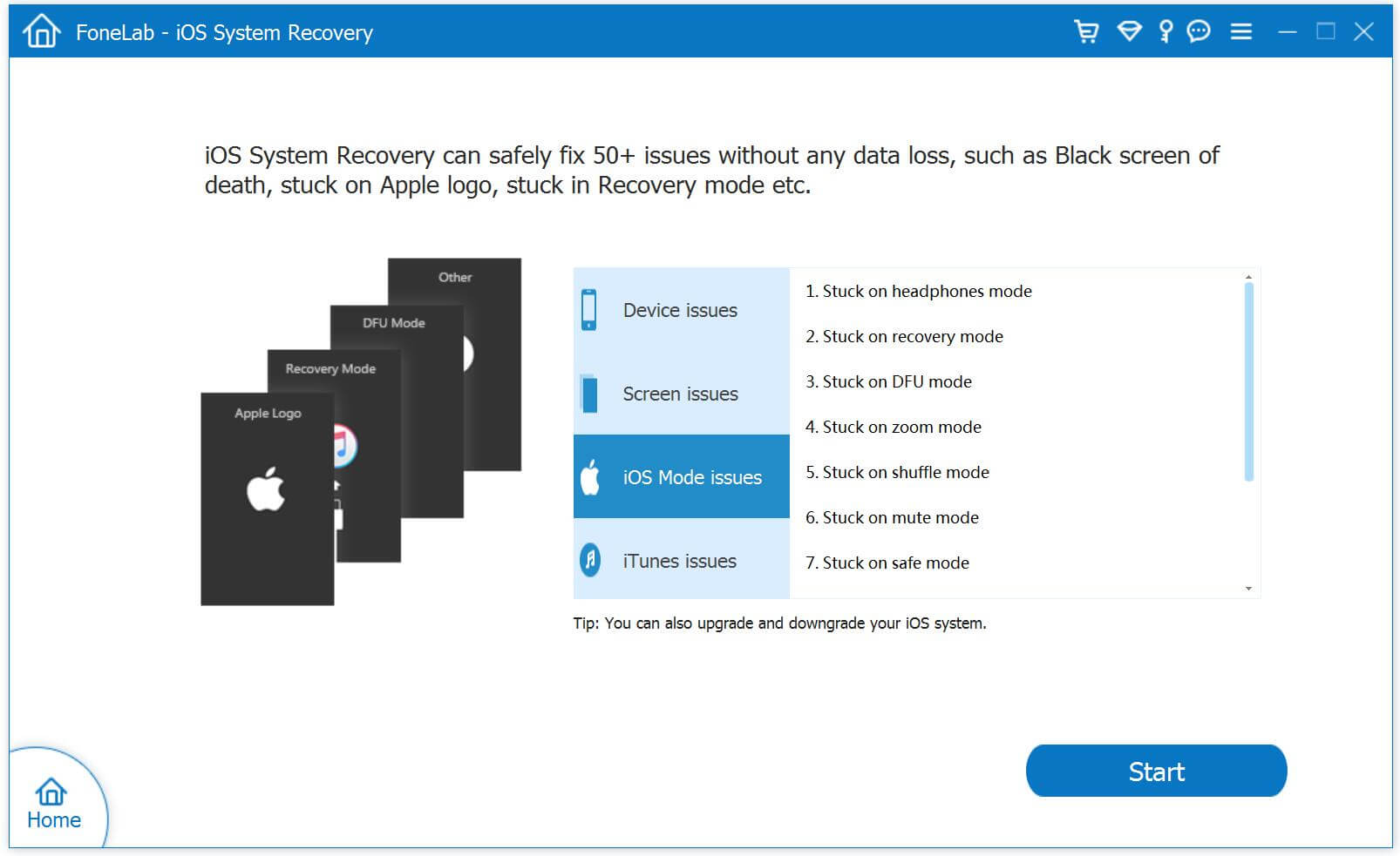 Get iPhone Exit Recovery Mode